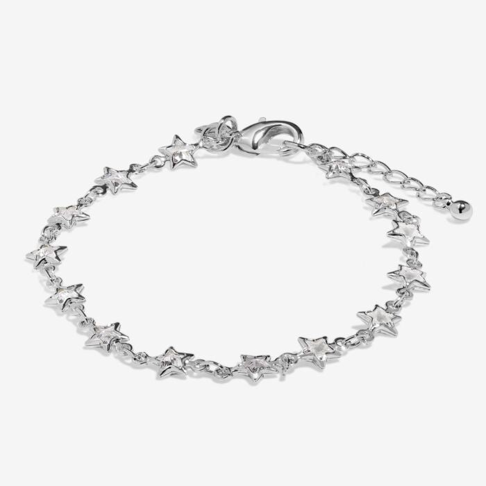 Joma Jewellery Star Tennis Bracelet in Silver – Cherry Soda Jewellery