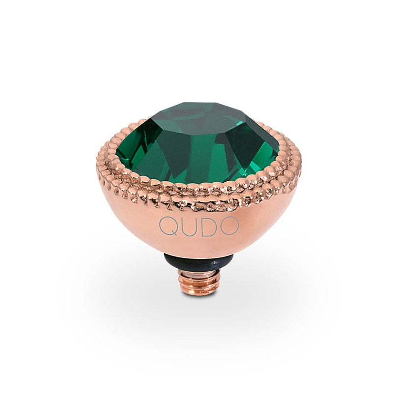 Qudo 11mm Emerald Fabero in Rose