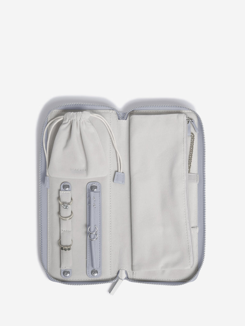 Stackers Travel Jewellery Roll in Lavender