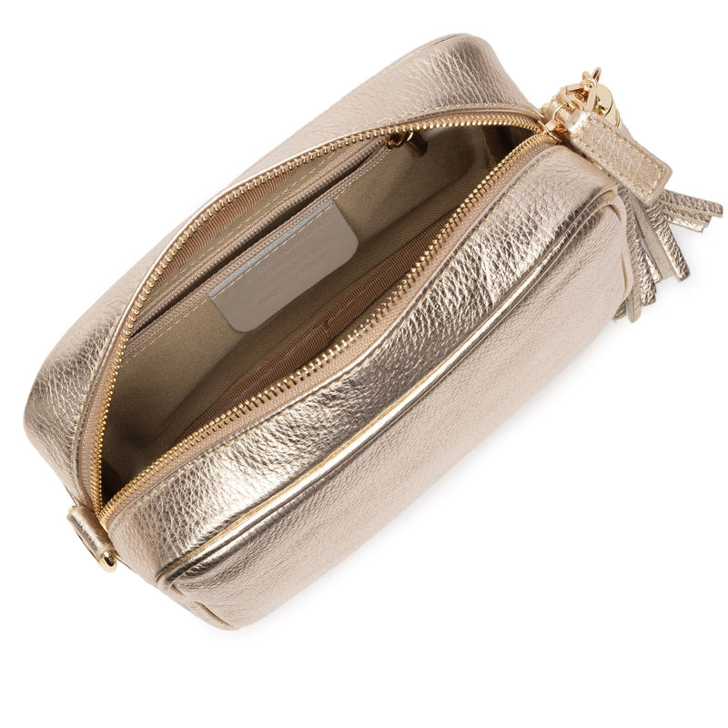 Elie Beaumont Gold Tassel Bag