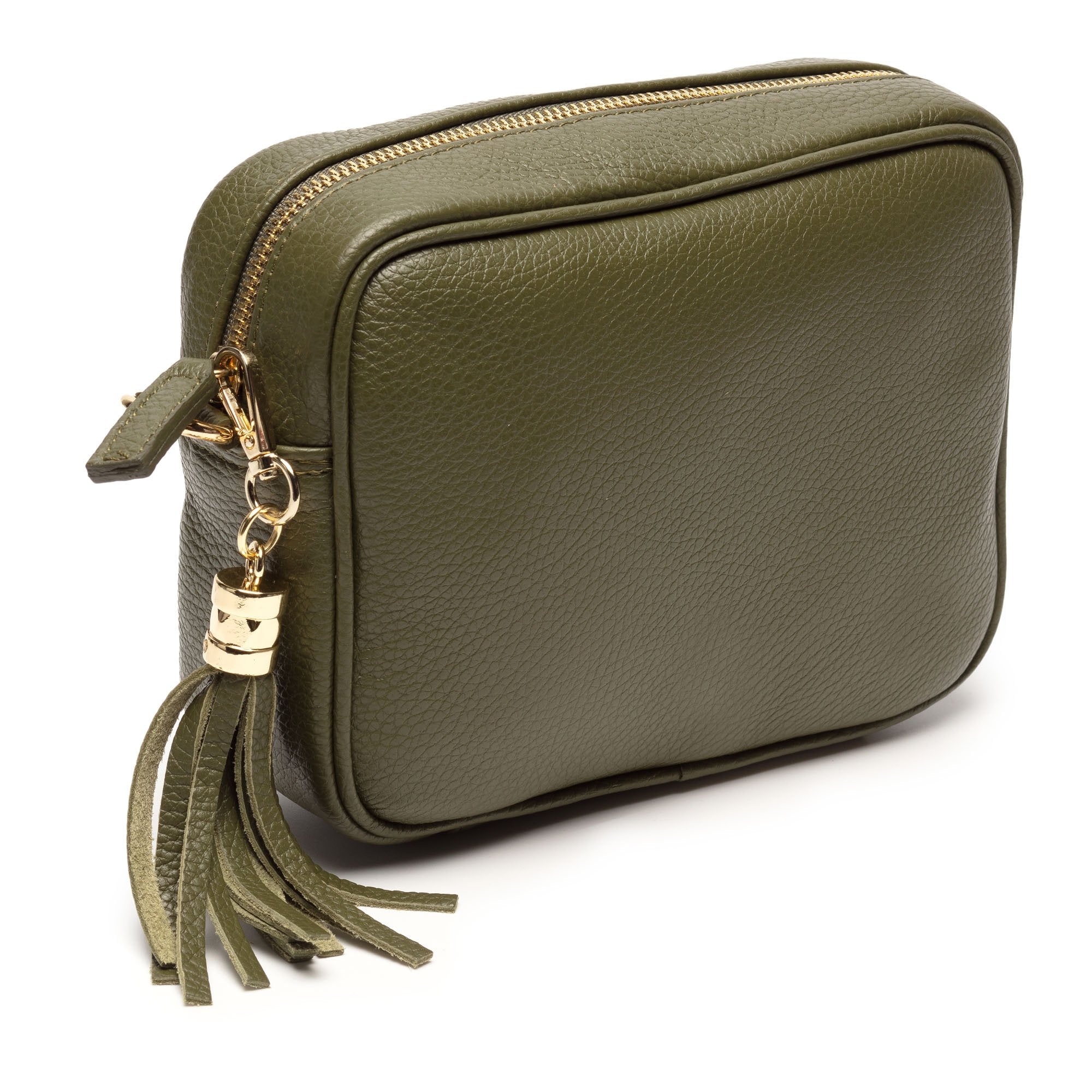 Elie Beaumont Olive Tassel Bag