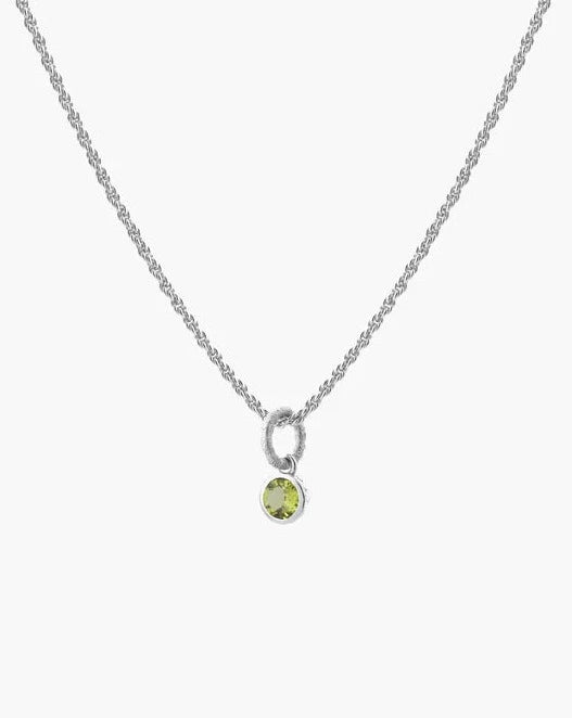 Pandora 2025 peridot necklace