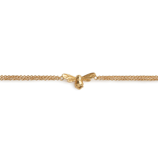 Olivia Burton Lucky Bee Chain Bracelet in Gold Cherry Soda Jewellery