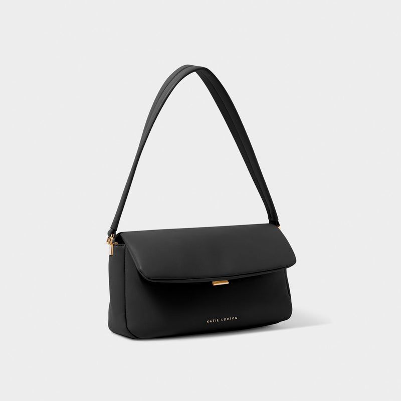 Katie Loxton Serena Small Shoulder Bag in Black