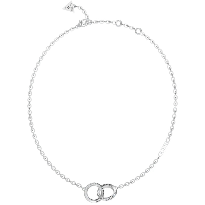 Guess Forever Links Necklace in Silver