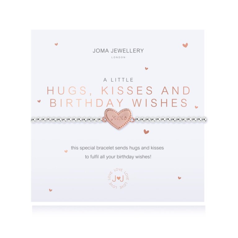 Joma "A Little Hugs Kisses Bday Wishes" Bracelet