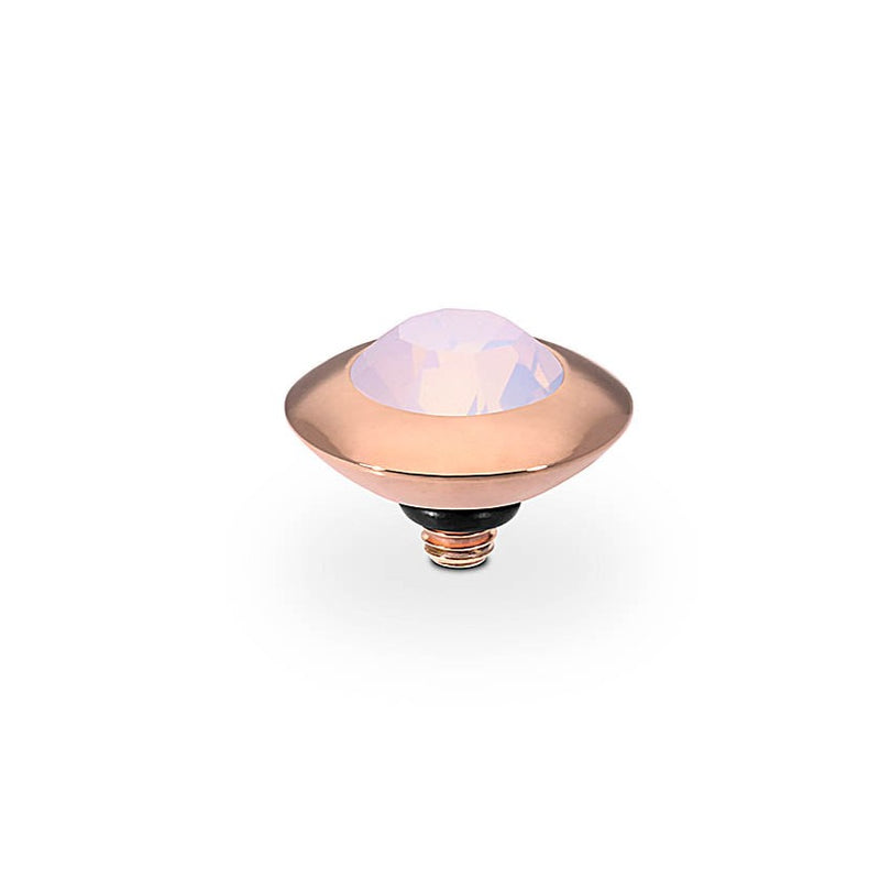 9mm Rose Opal Tondo in Rose