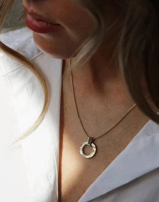 Tutti & Co. Palm Necklace in Gold