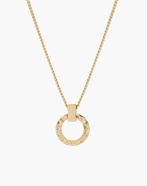 Tutti & Co. Palm Necklace in Gold