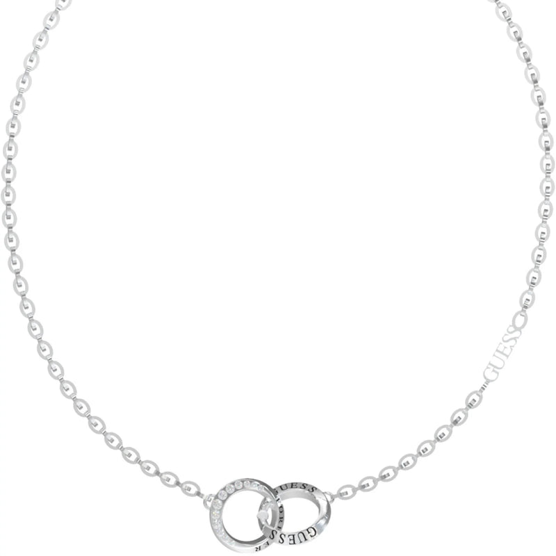 Guess Forever Links Necklace in Silver
